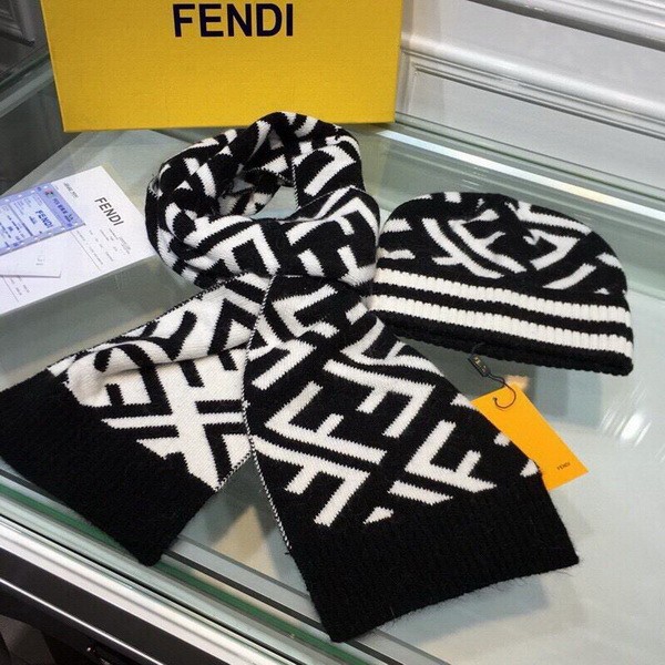 FD Wool Cap Scarf AAA-113
