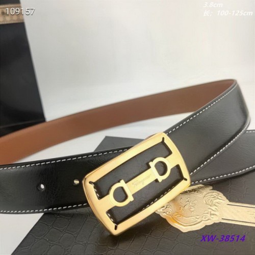 Super Perfect Quality Ferragamo Belts(100% Genuine Leather,steel Buckle)-1526