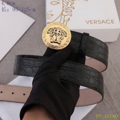 Super Perfect Quality Versace Belts(100% Genuine Leather,Steel Buckle)-1396