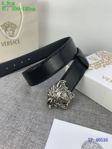 Super Perfect Quality Versace Belts(100% Genuine Leather,Steel Buckle)-1051