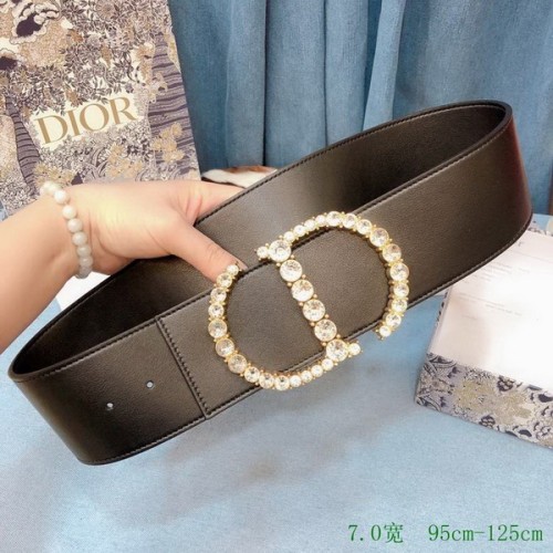 Super Perfect Quality Dior Belts(100% Genuine Leather,steel Buckle)-632