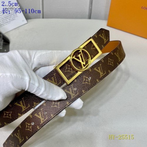 Super Perfect Quality LV Belts(100% Genuine Leather Steel Buckle)-4277