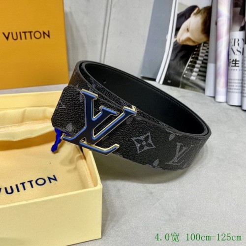 Super Perfect Quality LV Belts(100% Genuine Leather Steel Buckle)-2812