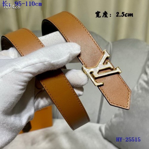 Super Perfect Quality LV Belts(100% Genuine Leather Steel Buckle)-4301