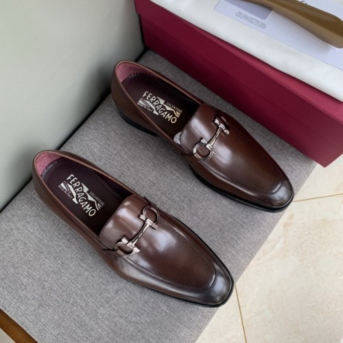 Ferragamo Men shoes 1：1 quality-307