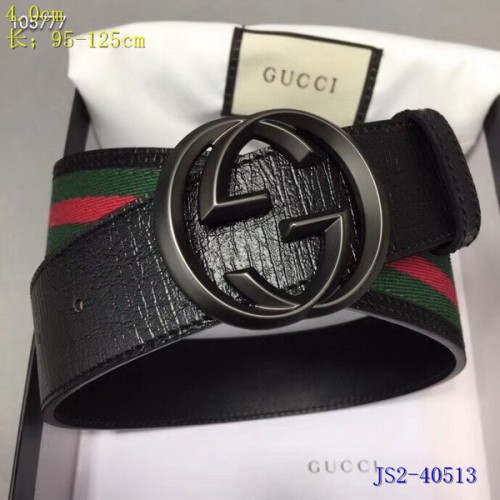 Super Perfect Quality G Belts(100% Genuine Leather,steel Buckle)-4040