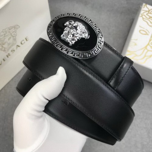 Super Perfect Quality Versace Belts(100% Genuine Leather,Steel Buckle)-1185