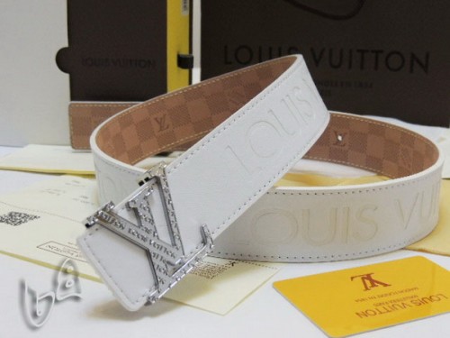 Super Perfect Quality LV Belts(100% Genuine Leather Steel Buckle)-4218