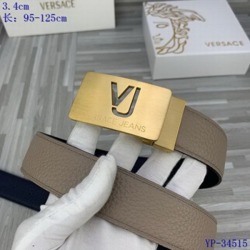 Super Perfect Quality Versace Belts(100% Genuine Leather,Steel Buckle)-570