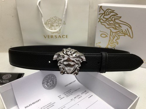 Super Perfect Quality Versace Belts(100% Genuine Leather,Steel Buckle)-1269