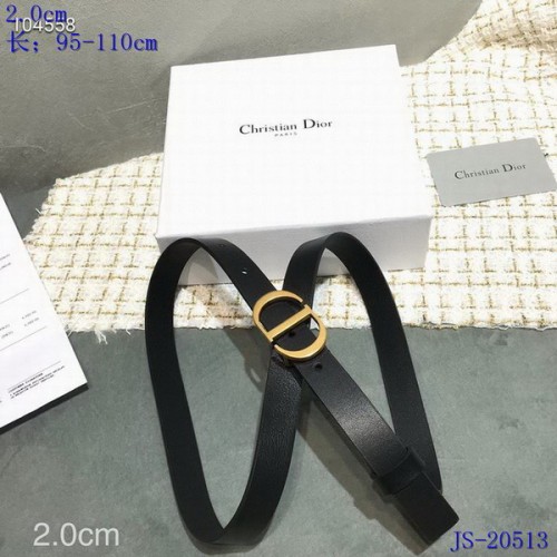 Super Perfect Quality Dior Belts(100% Genuine Leather,steel Buckle)-664