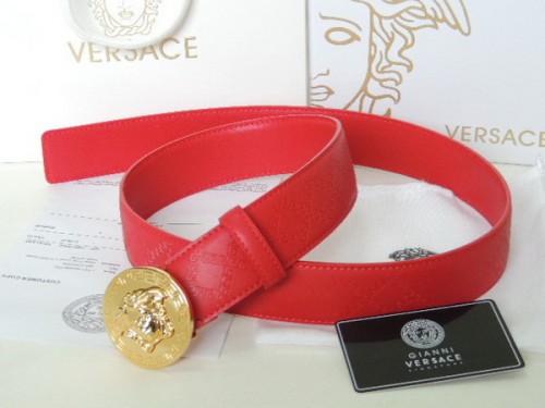 Super Perfect Quality Versace Belts(100% Genuine Leather,Steel Buckle)-828