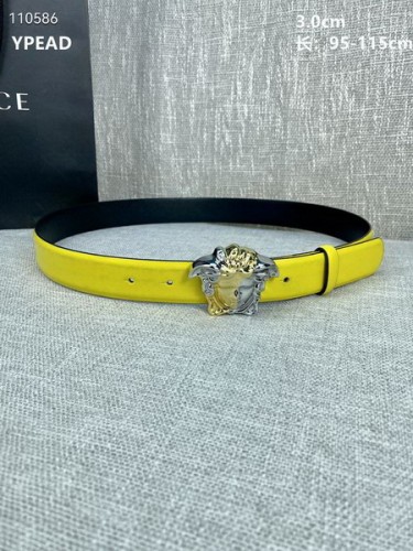 Super Perfect Quality Versace Belts(100% Genuine Leather,Steel Buckle)-1622