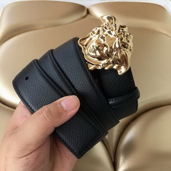 Super Perfect Quality Versace Belts(100% Genuine Leather,Steel Buckle)-614