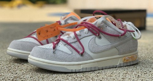 Authentic OFF-WHITE x Nike Dunk Low “The 50” DJ0950-114