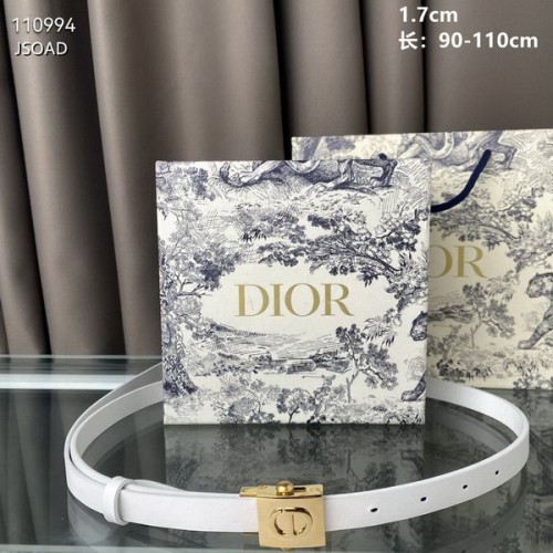 Super Perfect Quality Dior Belts(100% Genuine Leather,steel Buckle)-863