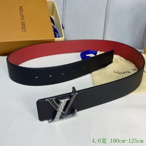 Super Perfect Quality LV Belts(100% Genuine Leather Steel Buckle)-2959