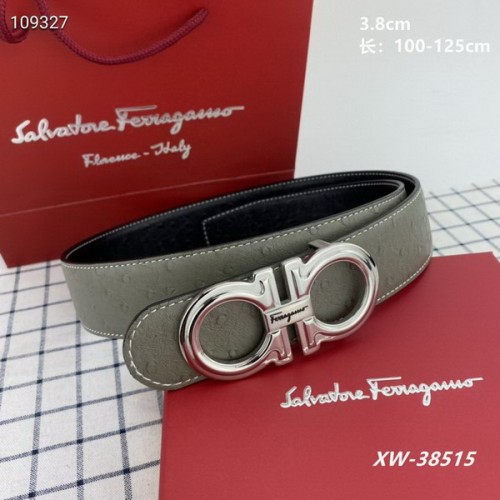 Super Perfect Quality Ferragamo Belts(100% Genuine Leather,steel Buckle)-1516