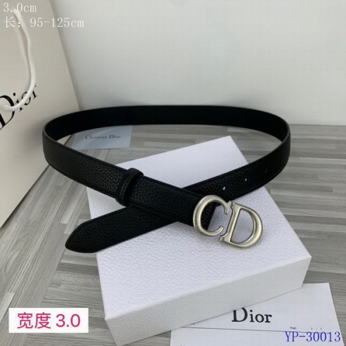 Super Perfect Quality Dior Belts(100% Genuine Leather,steel Buckle)-746
