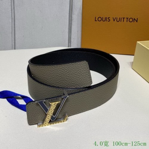 Super Perfect Quality LV Belts(100% Genuine Leather Steel Buckle)-2952