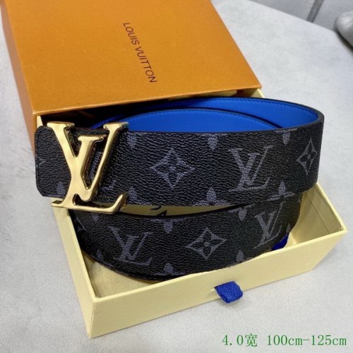 Super Perfect Quality LV Belts(100% Genuine Leather Steel Buckle)-3052