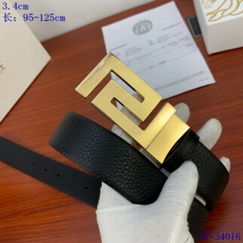 Super Perfect Quality Versace Belts(100% Genuine Leather,Steel Buckle)-580