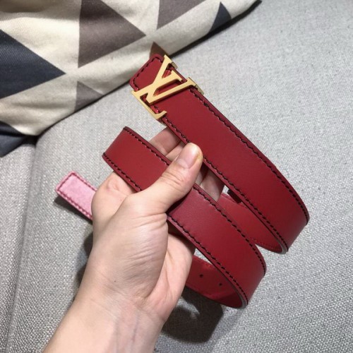 Super Perfect Quality LV Belts(100% Genuine Leather Steel Buckle)-3274