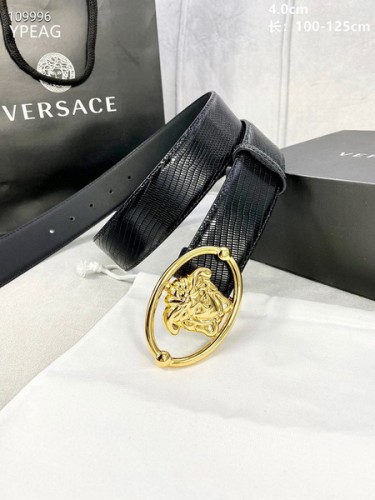 Super Perfect Quality Versace Belts(100% Genuine Leather,Steel Buckle)-905