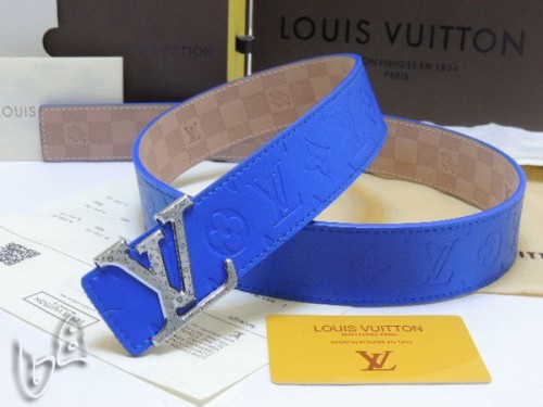 Super Perfect Quality LV Belts(100% Genuine Leather Steel Buckle)-4246