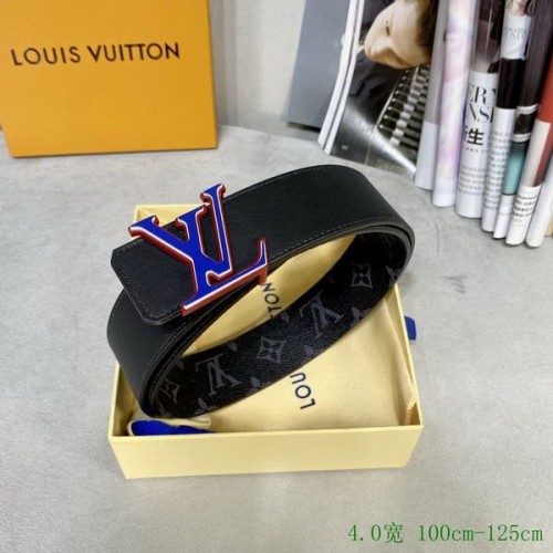 Super Perfect Quality LV Belts(100% Genuine Leather Steel Buckle)-2811