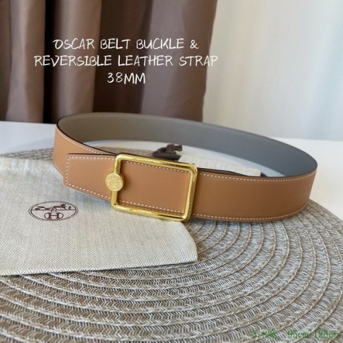 Super Perfect Quality Hermes Belts(100% Genuine Leather,Reversible Steel Buckle)-900