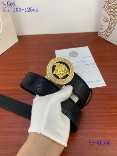 Super Perfect Quality Versace Belts(100% Genuine Leather,Steel Buckle)-1101