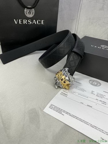 Super Perfect Quality Versace Belts(100% Genuine Leather,Steel Buckle)-1330