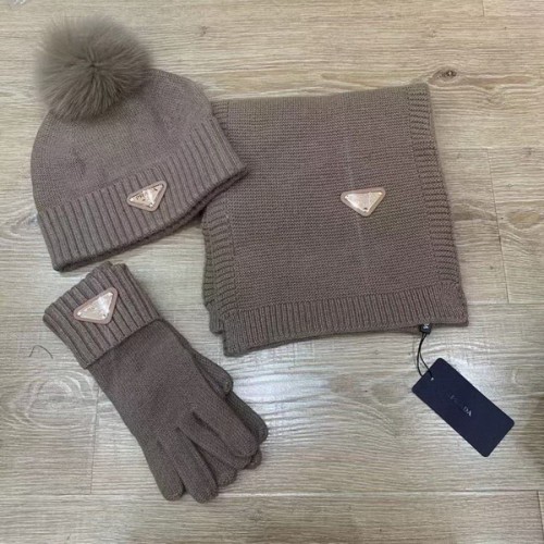 Prada Wool Cap Scarf AAA-108