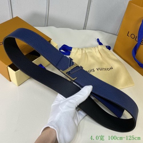 Super Perfect Quality LV Belts(100% Genuine Leather Steel Buckle)-2958