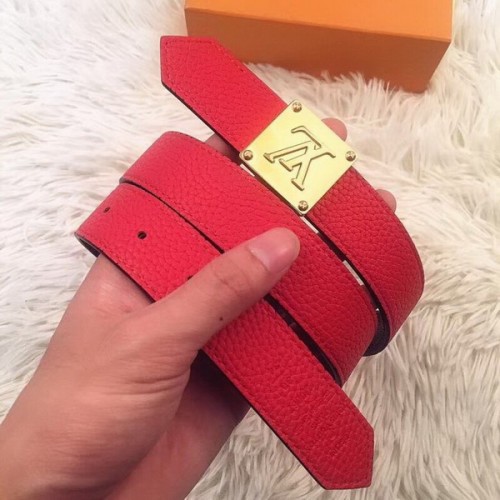 Super Perfect Quality LV Belts(100% Genuine Leather Steel Buckle)-3425