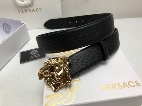 Super Perfect Quality Versace Belts(100% Genuine Leather,Steel Buckle)-1267
