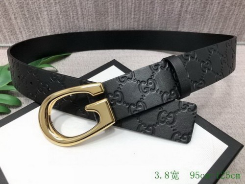 Super Perfect Quality G Belts(100% Genuine Leather,steel Buckle)-2893