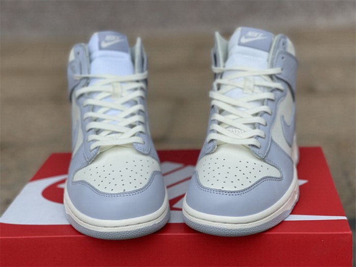 Authentic Nike Dunk High  “Football Grey”