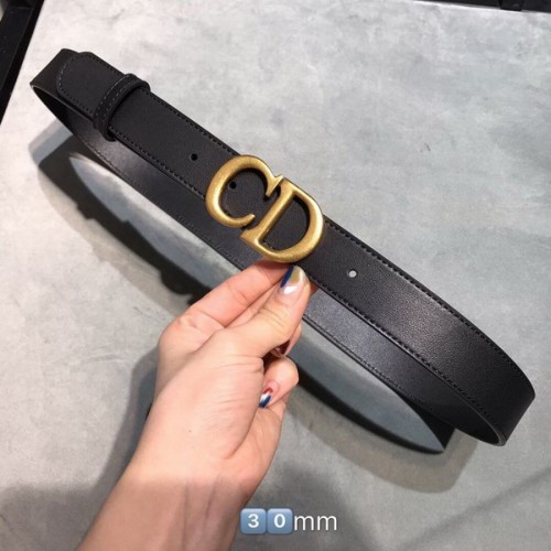 Super Perfect Quality Dior Belts(100% Genuine Leather,steel Buckle)-622