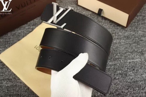 Super Perfect Quality LV Belts(100% Genuine Leather Steel Buckle)-3757