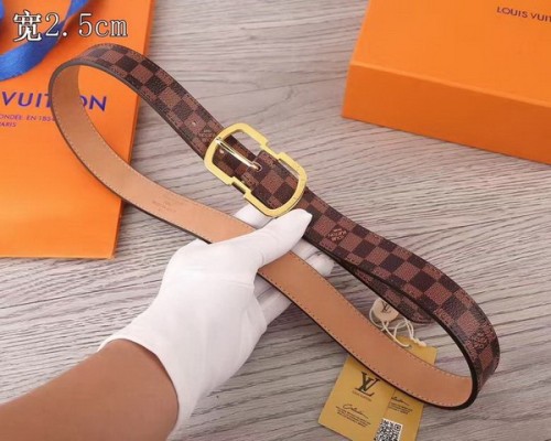 Super Perfect Quality LV Belts(100% Genuine Leather Steel Buckle)-4335