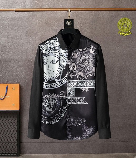 Versace long sleeve shirt men-114(M-XXXL)