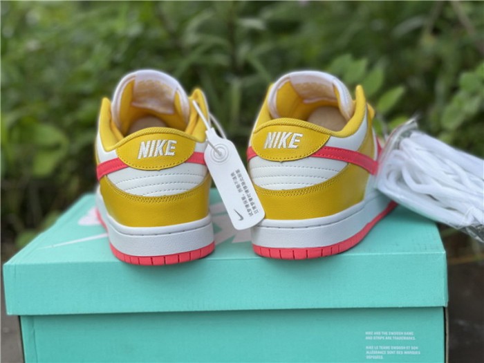 Authentic Nike Dunk Low Yellow