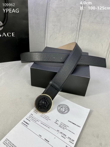 Super Perfect Quality Versace Belts(100% Genuine Leather,Steel Buckle)-921