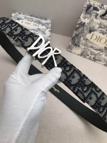 Super Perfect Quality Dior Belts(100% Genuine Leather,steel Buckle)-995