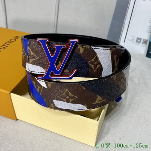 Super Perfect Quality LV Belts(100% Genuine Leather Steel Buckle)-2975