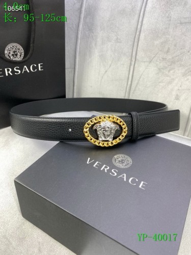 Super Perfect Quality Versace Belts(100% Genuine Leather,Steel Buckle)-1075