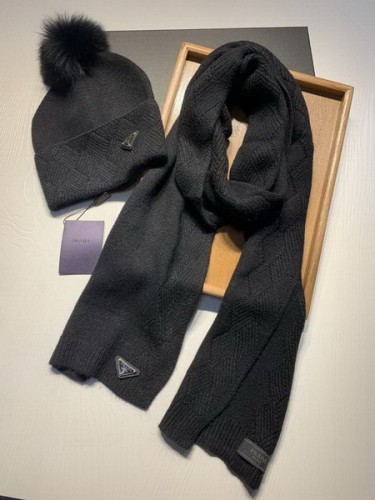 Prada Wool Cap Scarf AAA-084