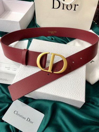 Super Perfect Quality Dior Belts(100% Genuine Leather,steel Buckle)-786